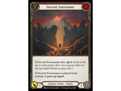 Fervent Forerunner (Red) (Regular)