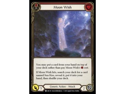 Moon Wish (Red) (Rainbow Foil)