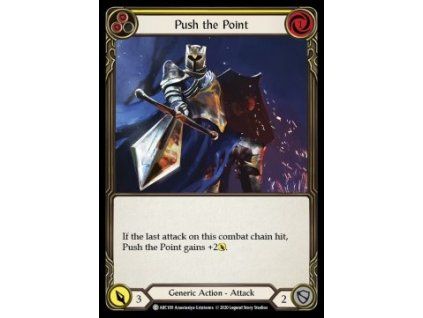 Push the Point (Yellow) (Regular)