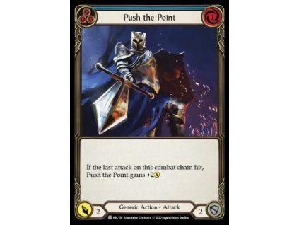 Push the Point (Blue) (Regular)