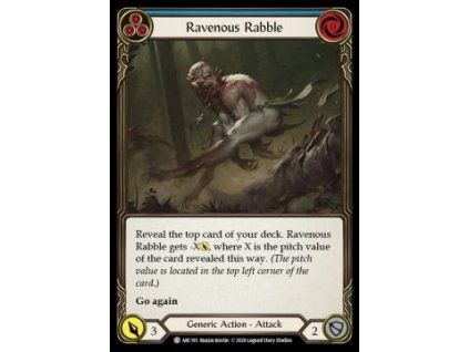 Ravenous Rabble (Blue) (Rainbow Foil)