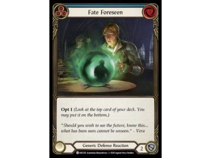 Fate Foreseen (Blue) (Rainbow Foil)
