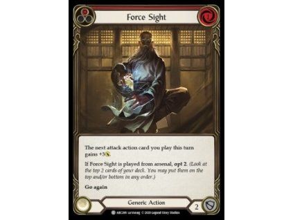 Force Sight (Red) (Rainbow Foil)