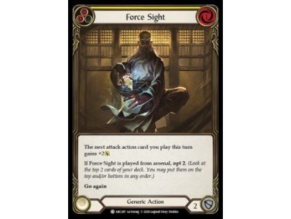 Force Sight (Yellow) (Rainbow Foil)