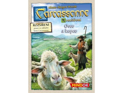 Carcassonne - rozšíření 9 (Ovce a kopce) stará verze