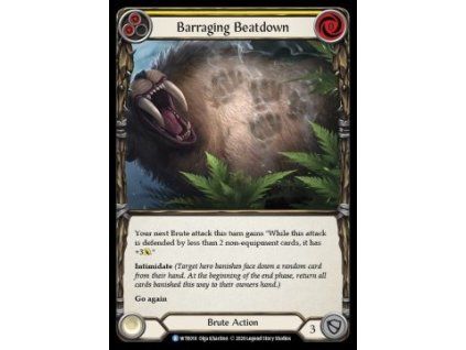 Barraging Beatdown (Yellow) (Regular)