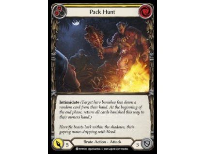 Pack Hunt (Yellow) (Rainbow Foil)