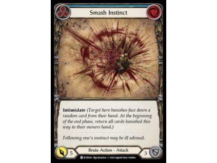 Smash Instinct (Blue) (Rainbow Foil)