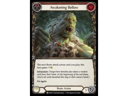 Awakening Bellow (Red) (Regular)
