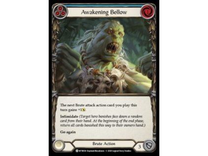 Awakening Bellow (Blue) (Regular)