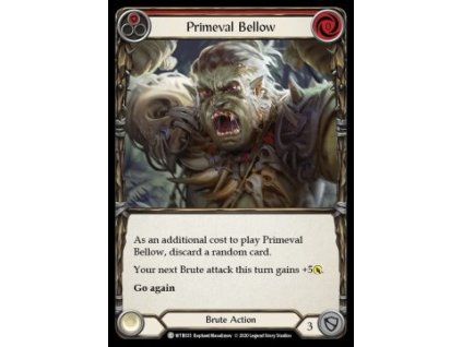 Primeval Bellow (Red) (Regular)