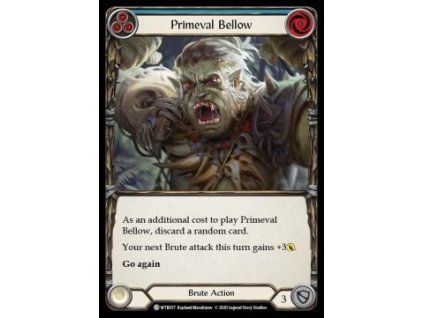 Primeval Bellow (Blue) (Regular)