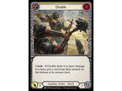 Disable (Yellow) (Regular)