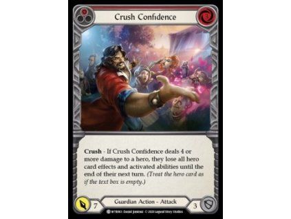 Crush Confidence (Red) (Rainbow Foil)