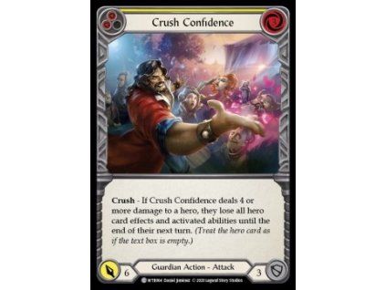 Crush Confidence (Yellow) (Rainbow Foil)