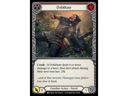 Debilitate (Red) (Regular)