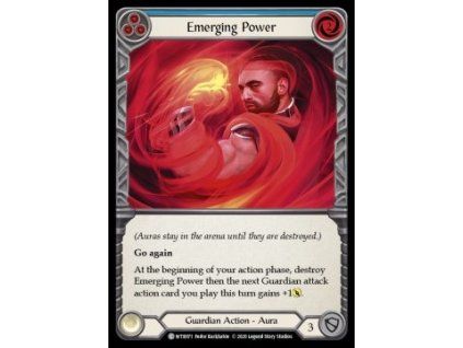 Emerging Power (Blue) (Rainbow Foil)