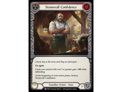 Stonewall Confidence (Red) (Rainbow Foil)