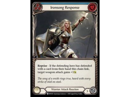 Ironsong Response (Blue) (Regular)