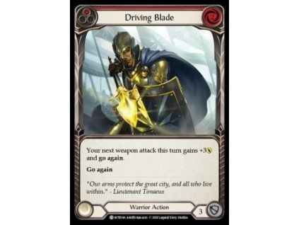 Driving Blade (Red) (Rainbow Foil)