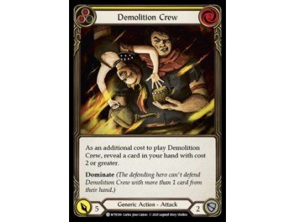 Demolition Crew (Yellow) (Rainbow Foil)