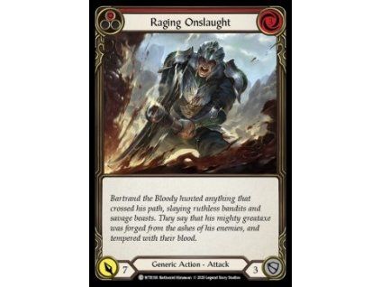 Raging Onslaught (Red) (Regular)