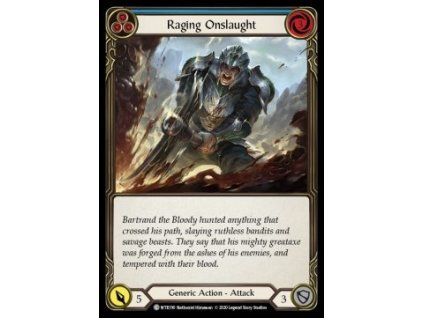 Raging Onslaught (Blue) (Regular)
