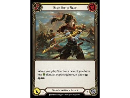 Scar for a Scar (Yellow) (Regular)