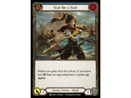 Scar for a Scar (Blue) (Regular)