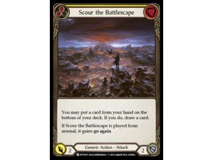 Scour the Battlescape (Yellow) (Regular)