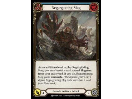 Regurgitating Slog (Blue) (Rainbow Foil)