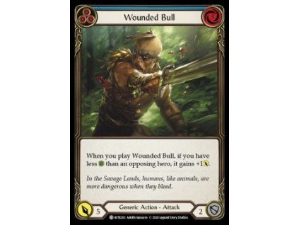 Wounded Bull (Blue) (Regular)