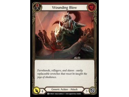Wounding Blow (Red) (Regular)
