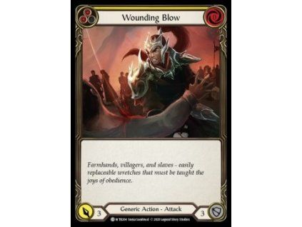 Wounding Blow (Yellow) (Regular)