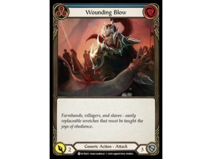 Wounding Blow (Blue) (Regular)
