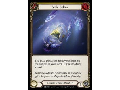 Sink Below (Yellow) (Regular)