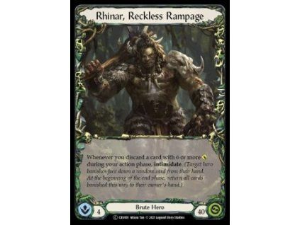 Rhinar, Reckless Rampage (Regular)