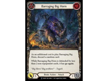 Barraging Big Horn (Blue) (Regular)
