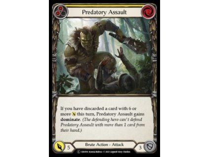 Predatory Assault (Yellow) (Regular)