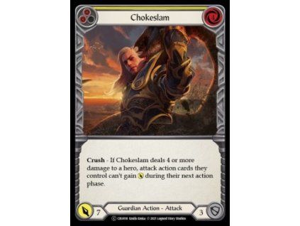Chokeslam (Yellow) (Rainbow Foil)