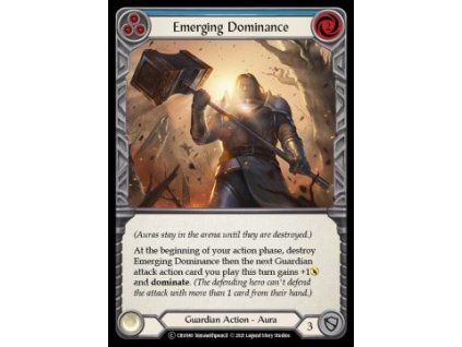 Emerging Dominance (Blue) (Rainbow Foil)