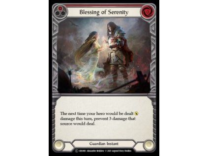 Blessing of Serenity (Red) (Regular)