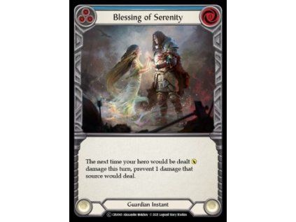 Blessing of Serenity (Blue) (Regular)