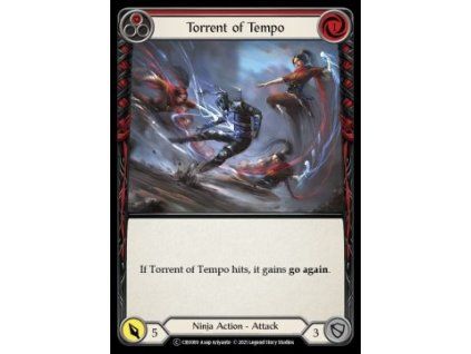Torrent of Tempo (Red) (Regular)