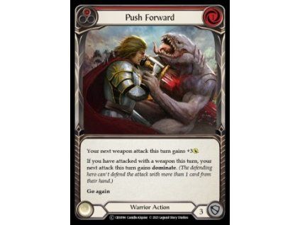 Push Forward (Red) (Rainbow Foil)