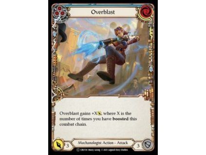 Overblast (Blue) (Rainbow Foil)