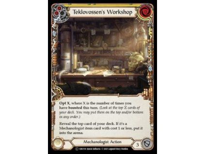 Teklovossen's Workshop (Yellow) (Regular)