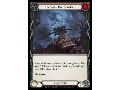 Increase the Tension (Red) (Rainbow Foil)
