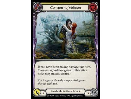 Consuming Volition (Yellow) (Rainbow Foil)