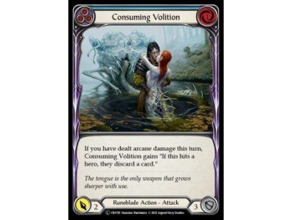 Consuming Volition (Blue) (Regular)